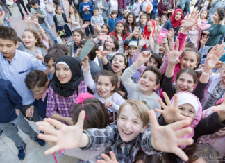 طلاب المدرسة في وداع العام الدراسي 19-05-2017